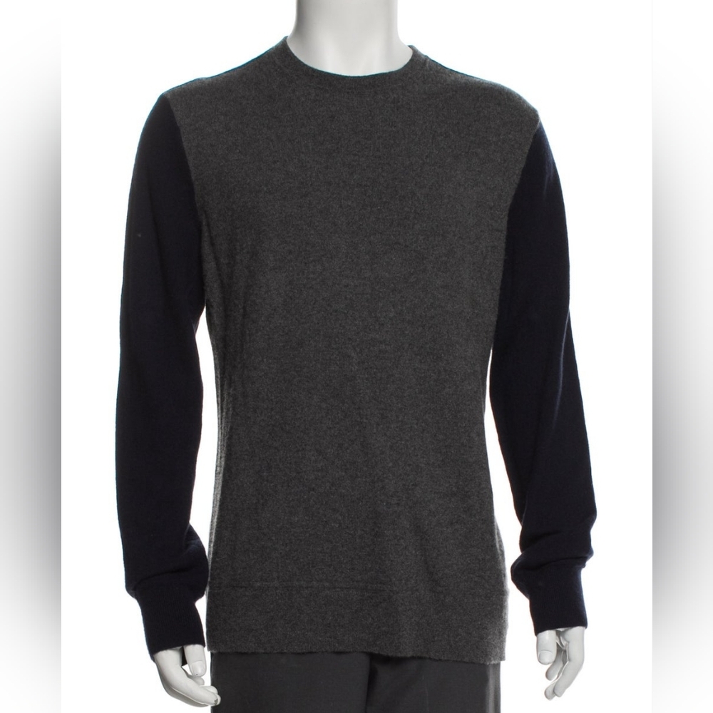 Theory 100% Cashmere Longsleeve Crewneck Pullover Sweater  Sz L